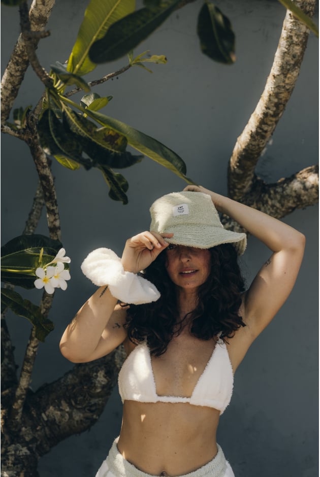 Frotte Bucket - White Sage Frotte Bucket - White Sage