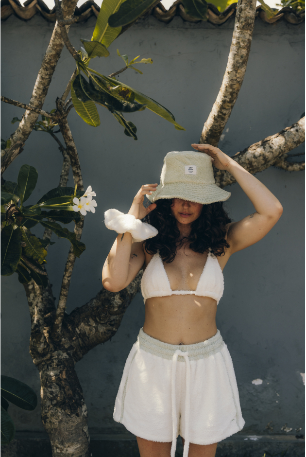 Frotte Bucket - White Sage Frotte Bucket - White Sage