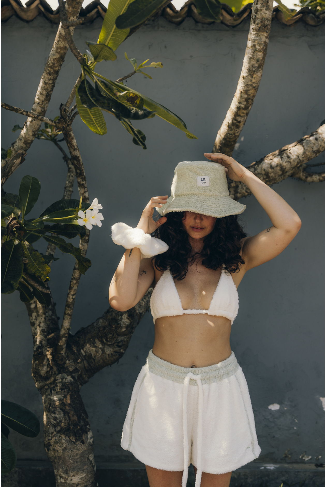 Frotte Bucket - White Sage Frotte Bucket - White Sage