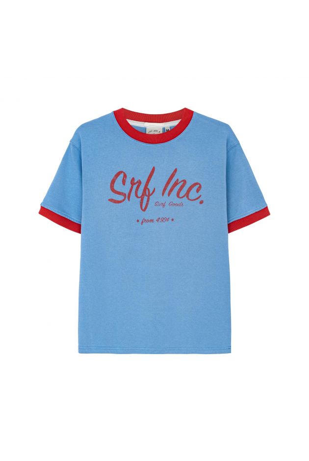 Retro Tee - Denim Blue Retro Tee - Denim Blue