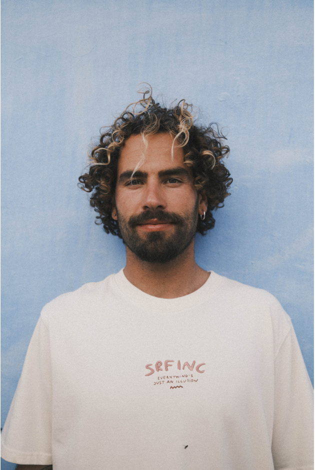 Just Illusion Tee - Super Natural | Surf Inc. Just Illusion Tee - Super Natural | Surf Inc.