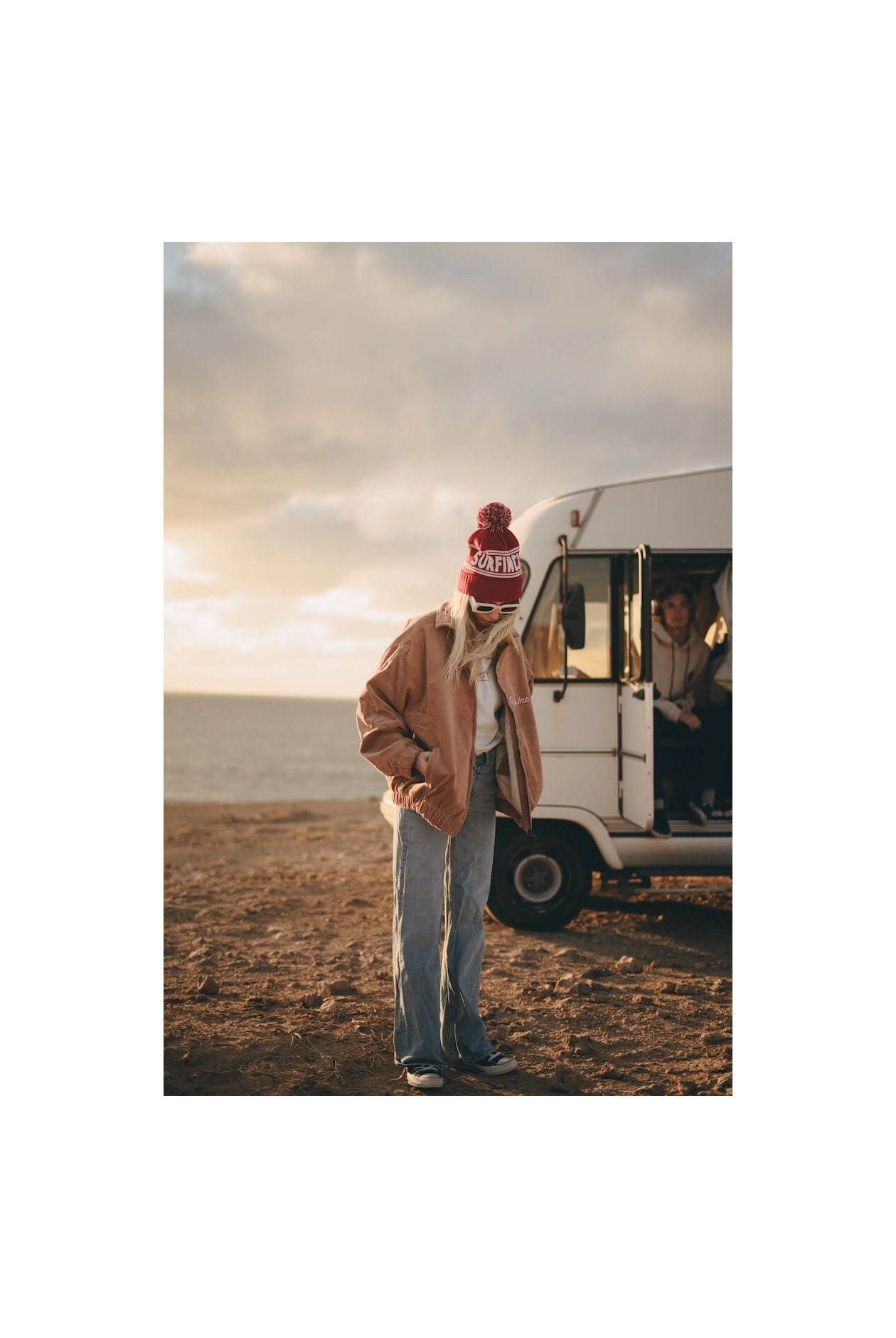 Cord Baseball Jacket - Toffee Cord Baseball Jacket - Toffee