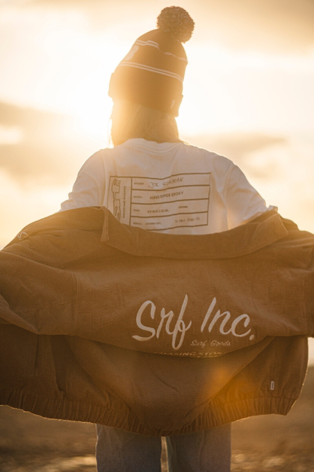 Cord Baseball Jacket - Toffee Cord Baseball Jacket - Toffee