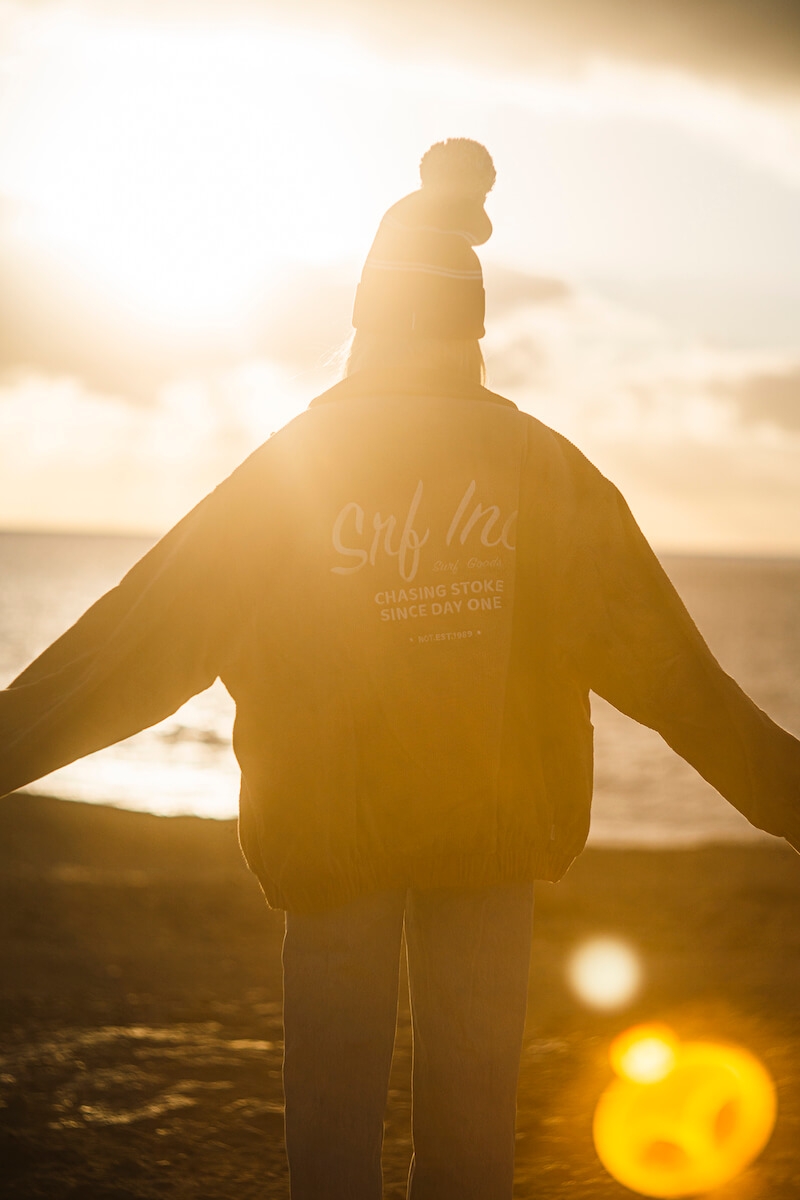 Cord Baseball Jacket - Toffee