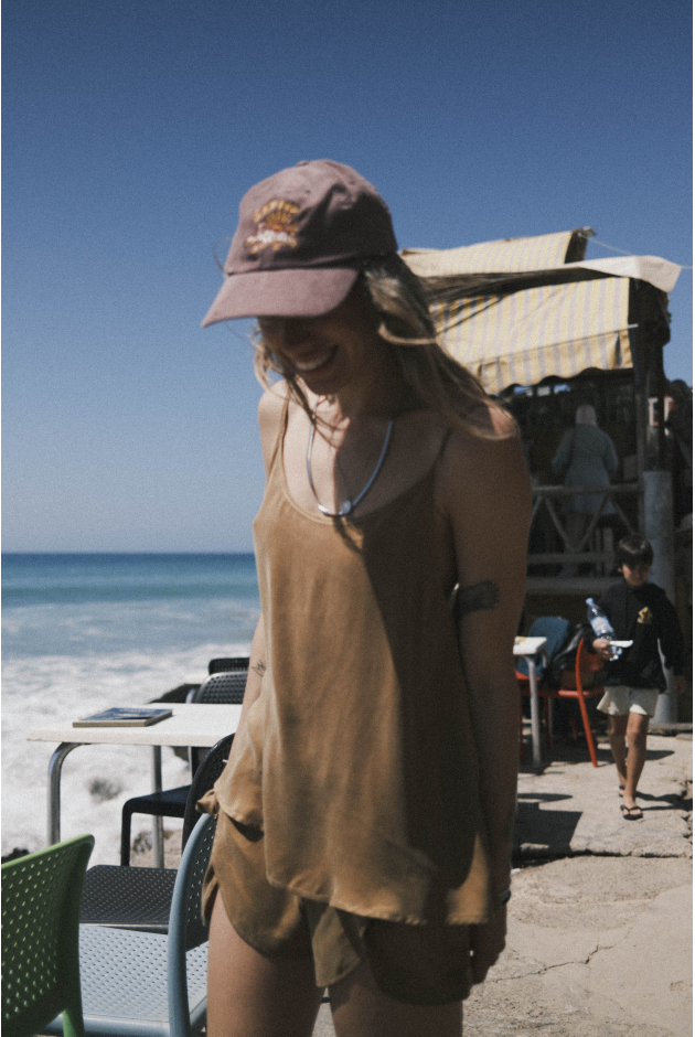 Cupro Loose Top - Golden Haze Cupro Loose Top - Golden Haze