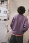 Surf Bum Sweater - Deep Purple