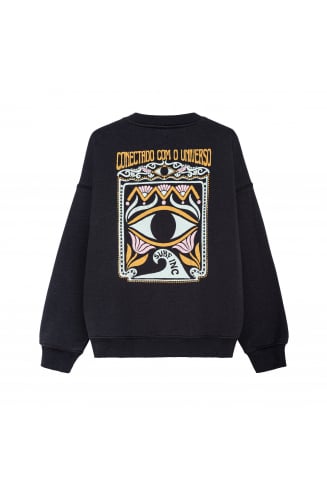 Conectado Sweat - Acid Black