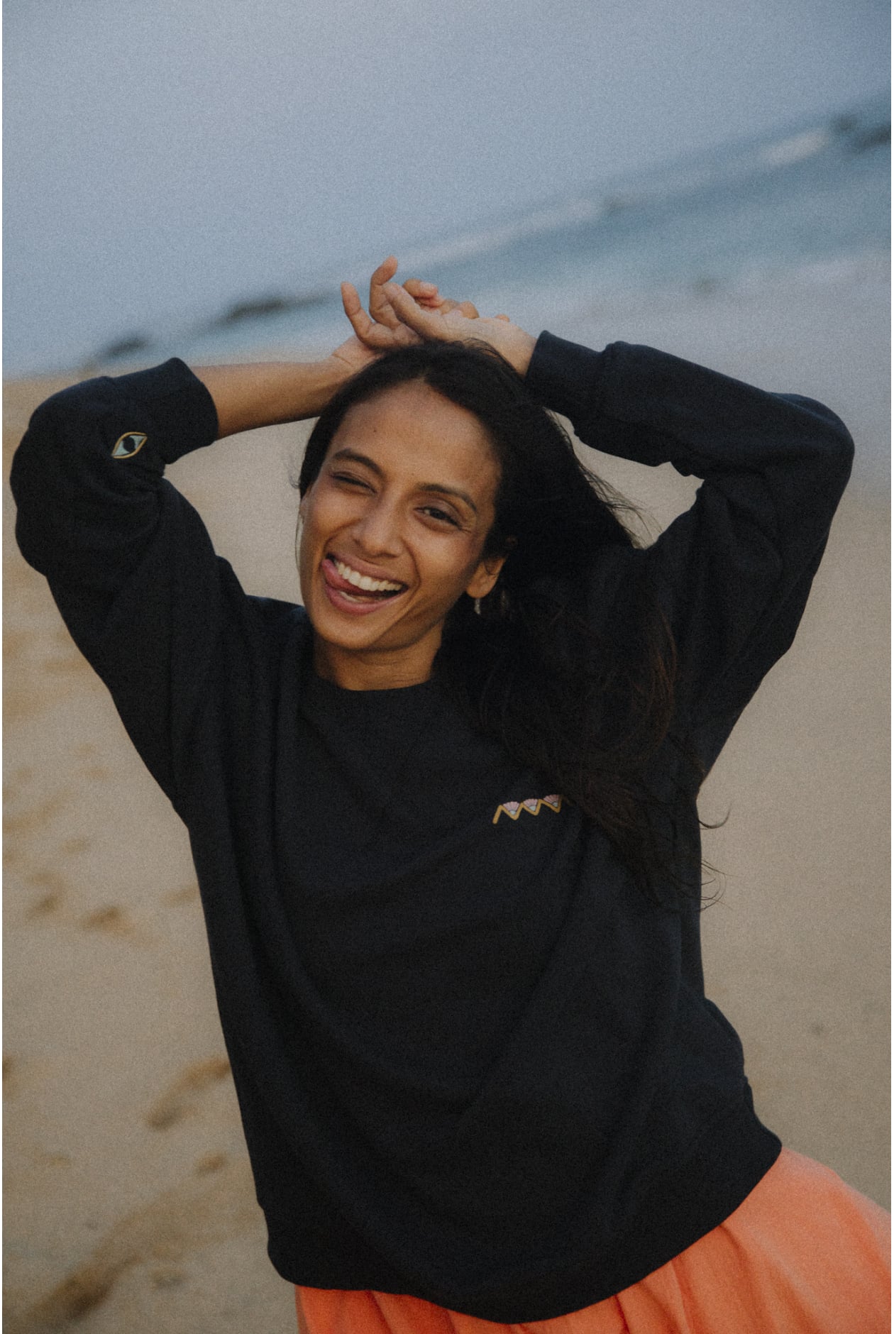 Conectado Sweat - Acid Black Conectado Sweat - Acid Black