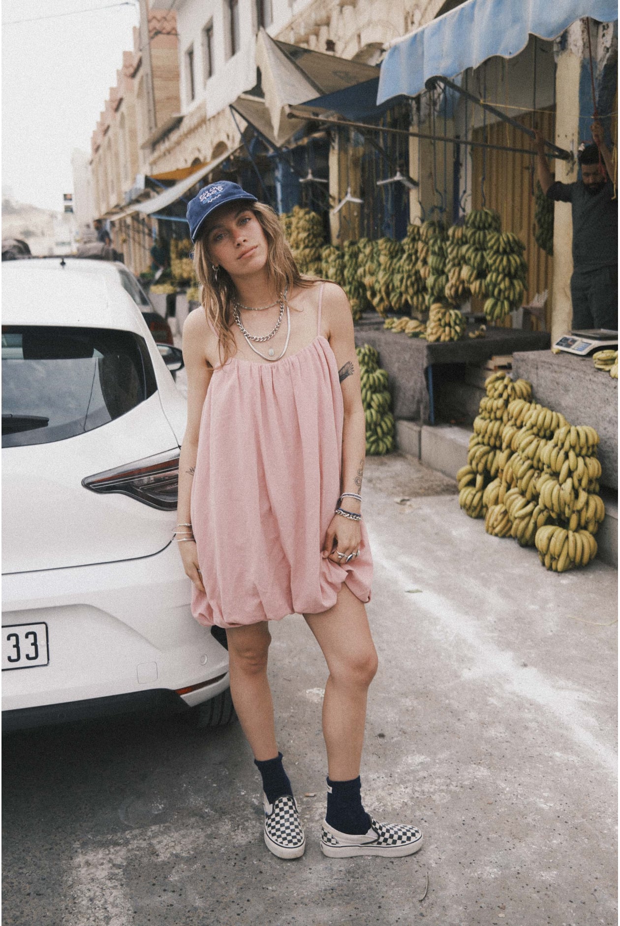 Summer Bauble Dress - Pink Kush