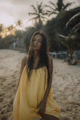 Summer Bauble Dress - Lemon OG