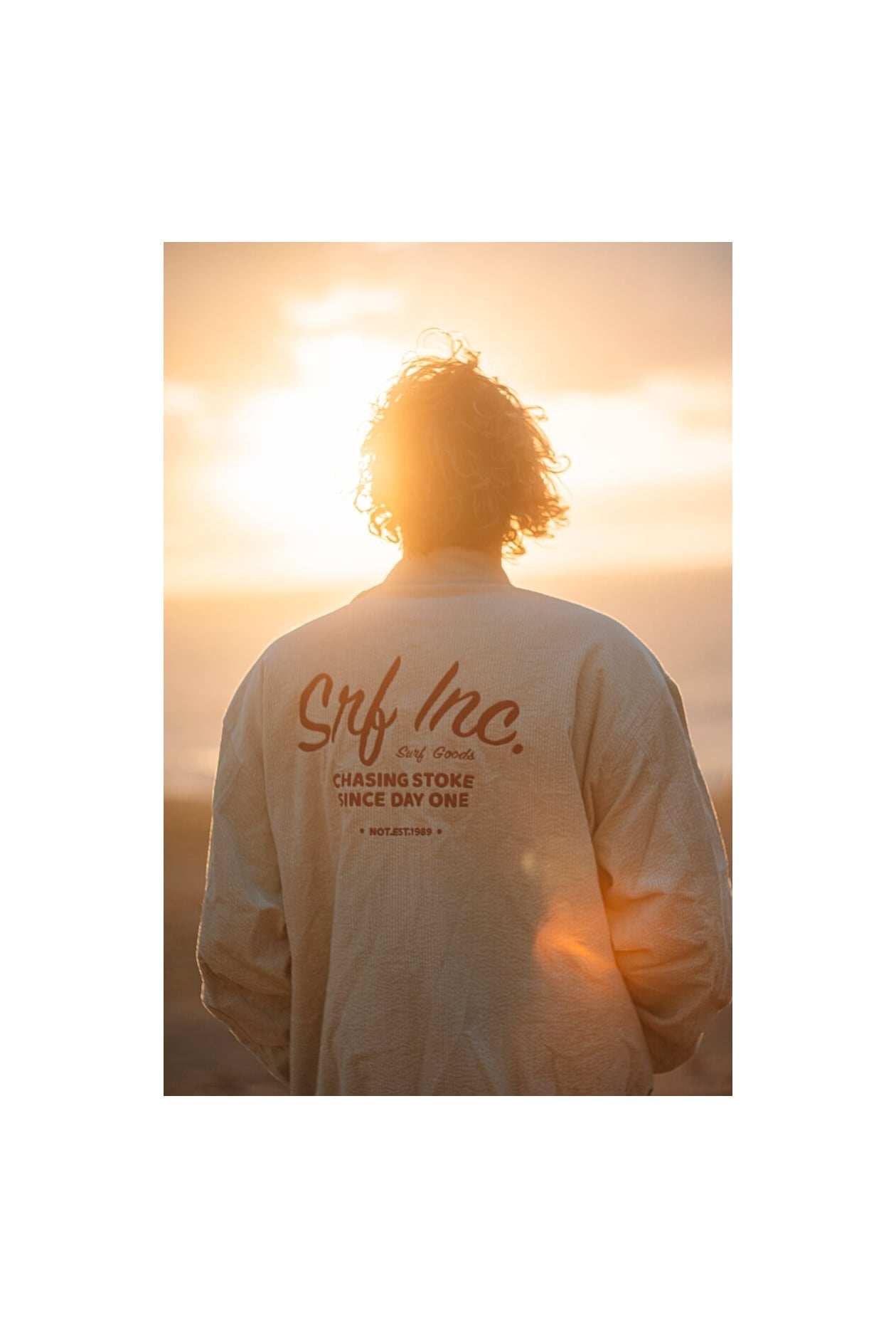 Cord Baseball Jacket - Vintage White Cord Baseball Jacket - Vintage White