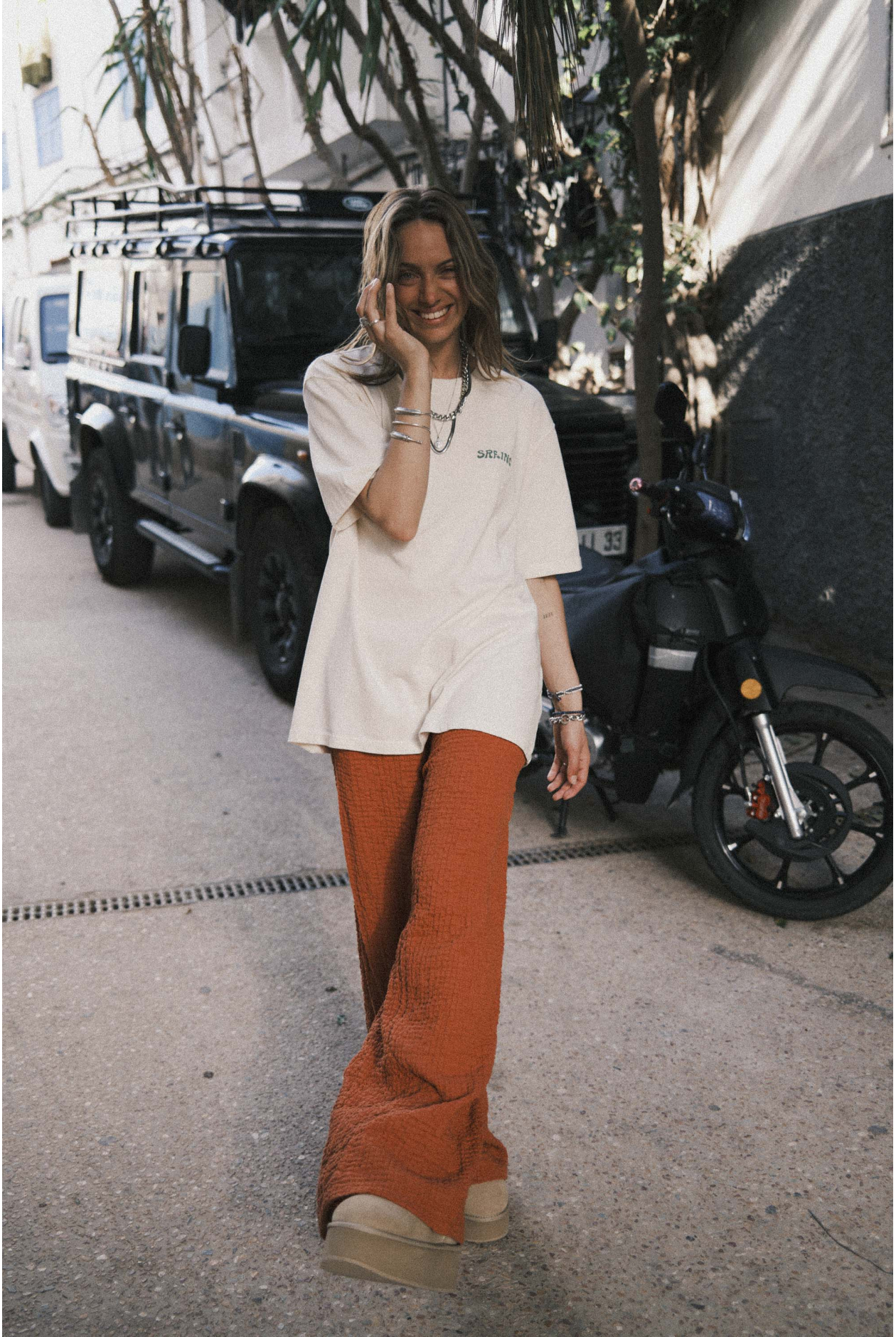 Comfortably Stoned Tee - Super Natural Comfortably Stoned Tee - Super Natural