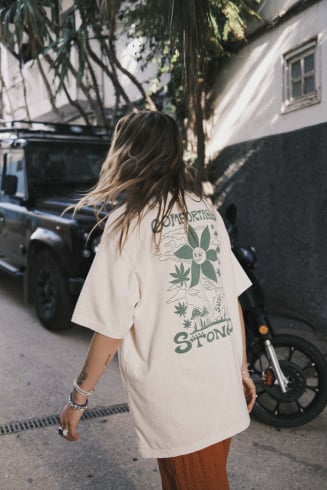 Comfortably Stoned Tee - Super Natural
