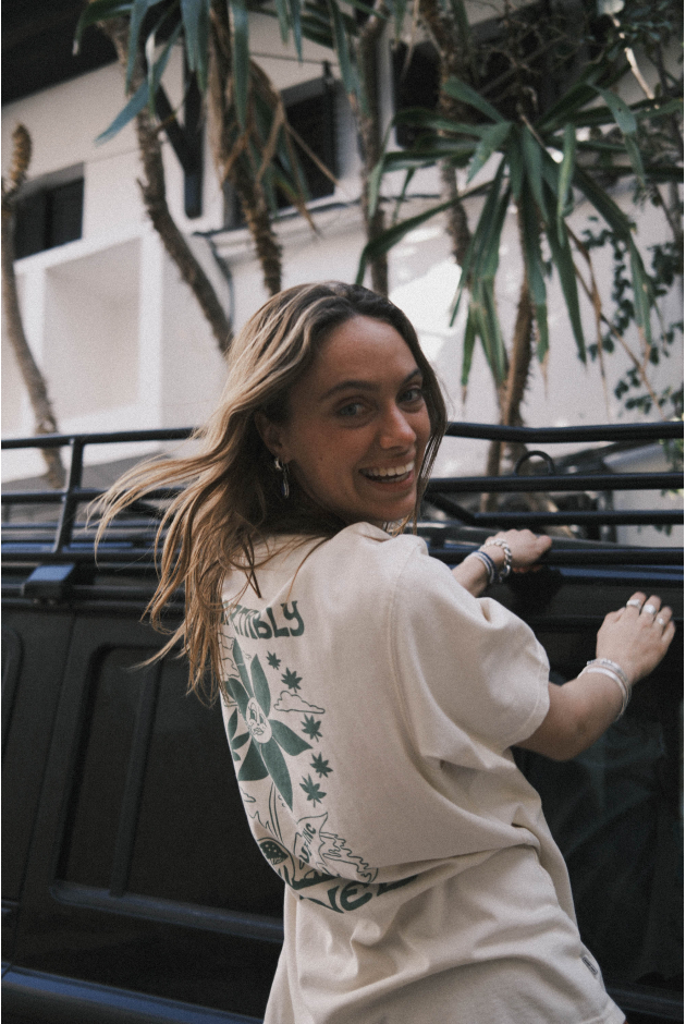 Comfortably Stoned Tee - Super Natural Comfortably Stoned Tee - Super Natural