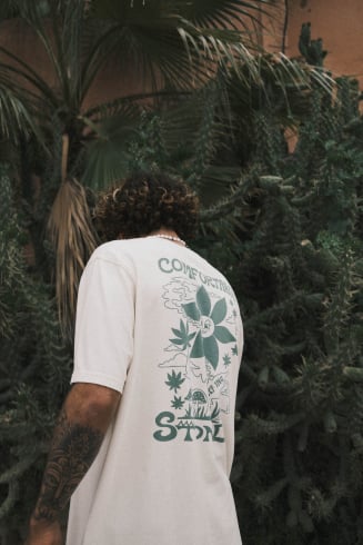 Comfortably Stoned Tee - Super Natural