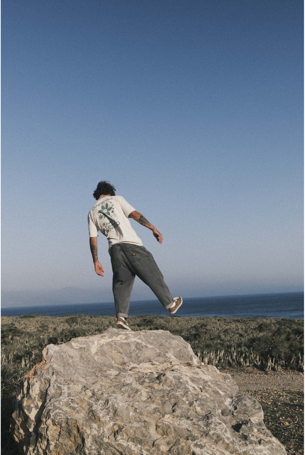 Comfortably Stoned Tee - Super Natural Comfortably Stoned Tee - Super Natural