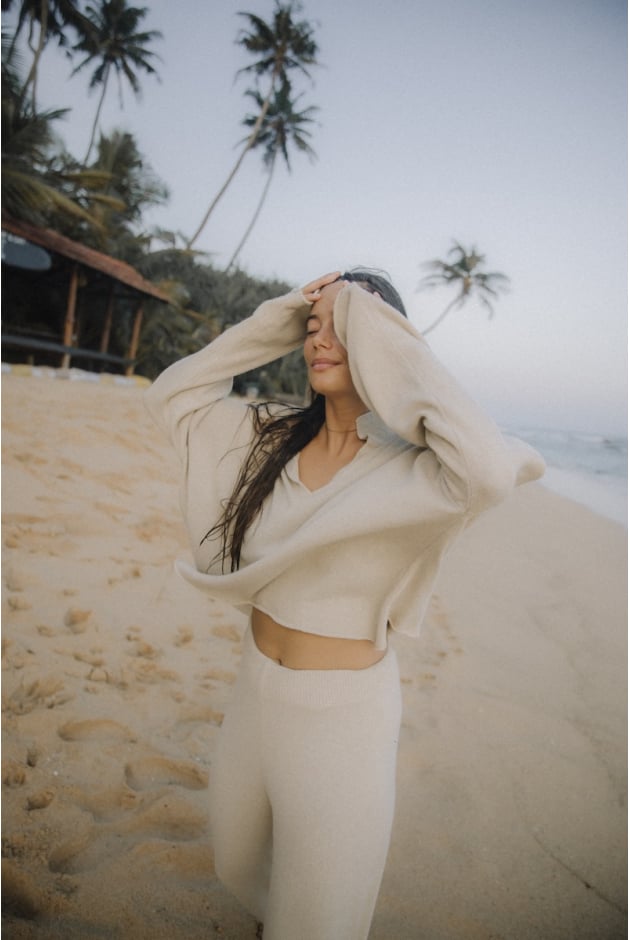 Biscotti Knit Pants - Cookie Biscotti Knit Pants - Cookie