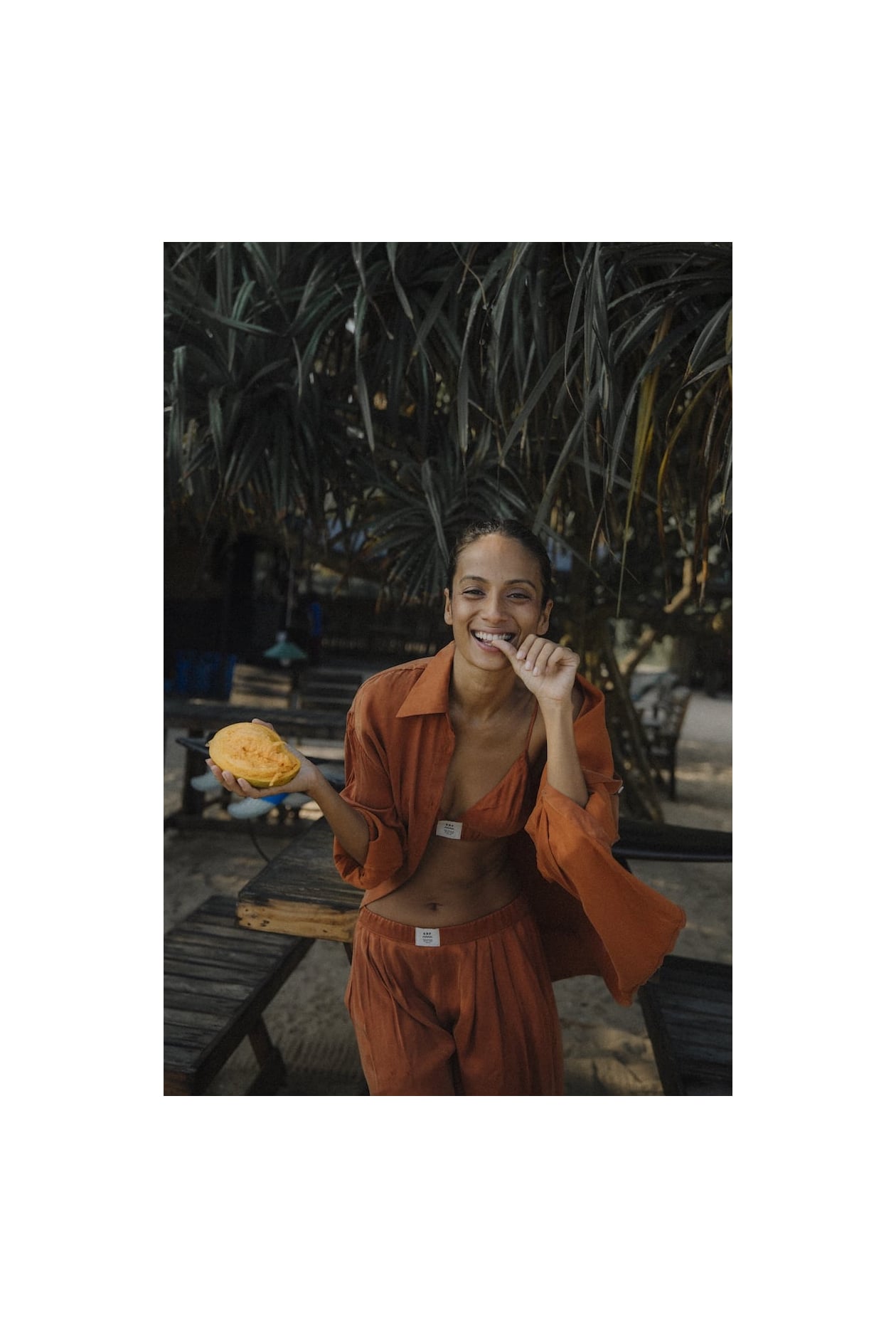 Cupro Loose Pants - Copper Cupro Loose Pants - Copper