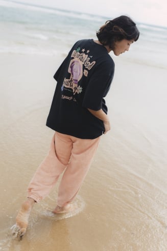 Track Joggers - Peach Fuzz