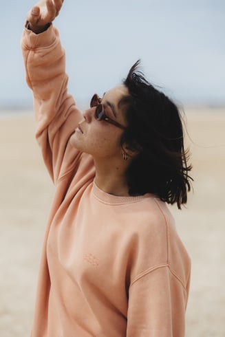 SRF Core Sweat - Peach Fuzz