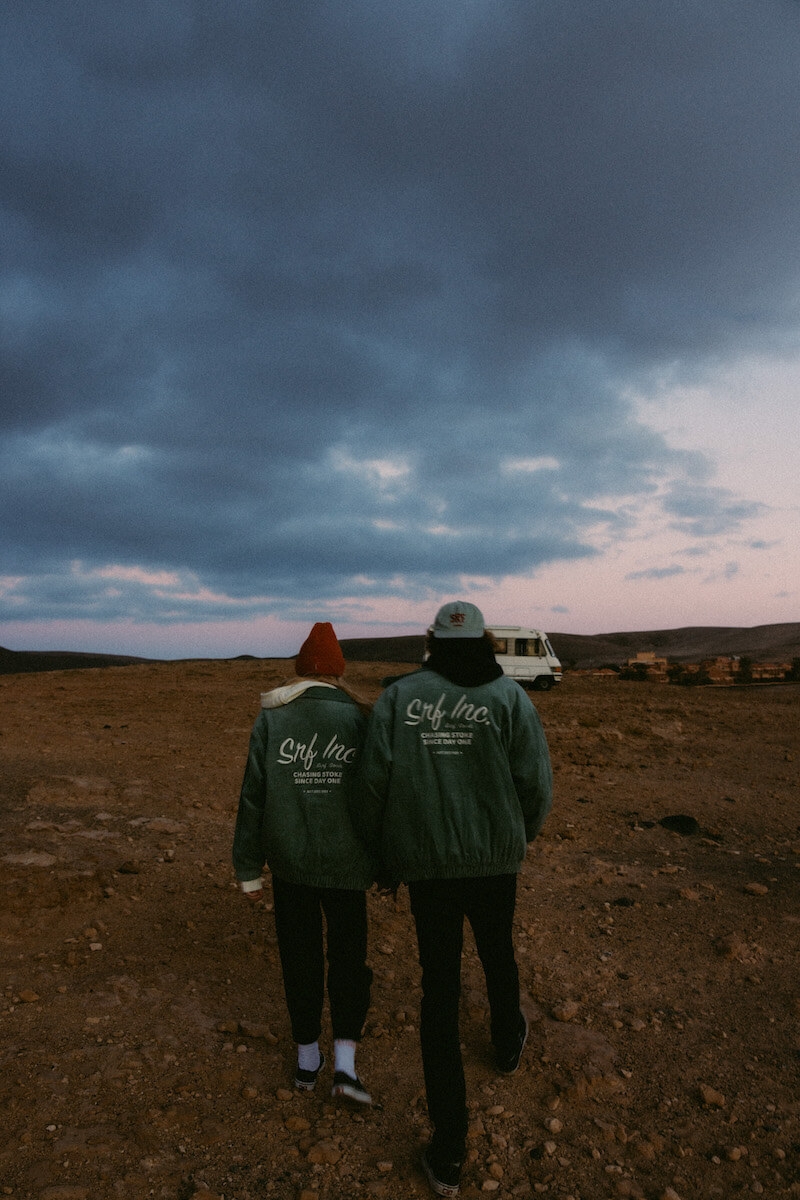 Cord Baseball Jacket - White Sage