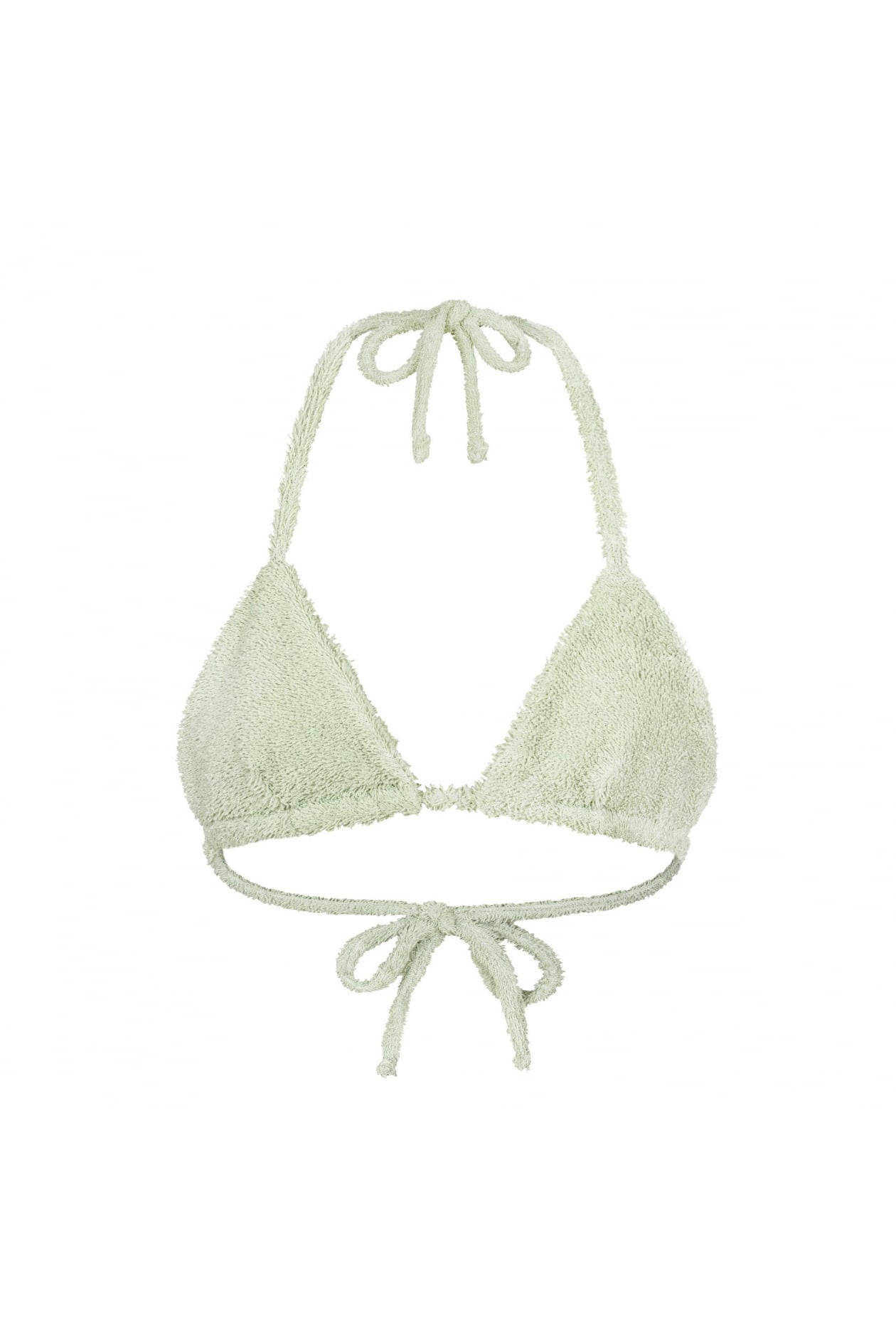 Frotte Triangle Bra - White Sage Frotte Triangle Bra - White Sage
