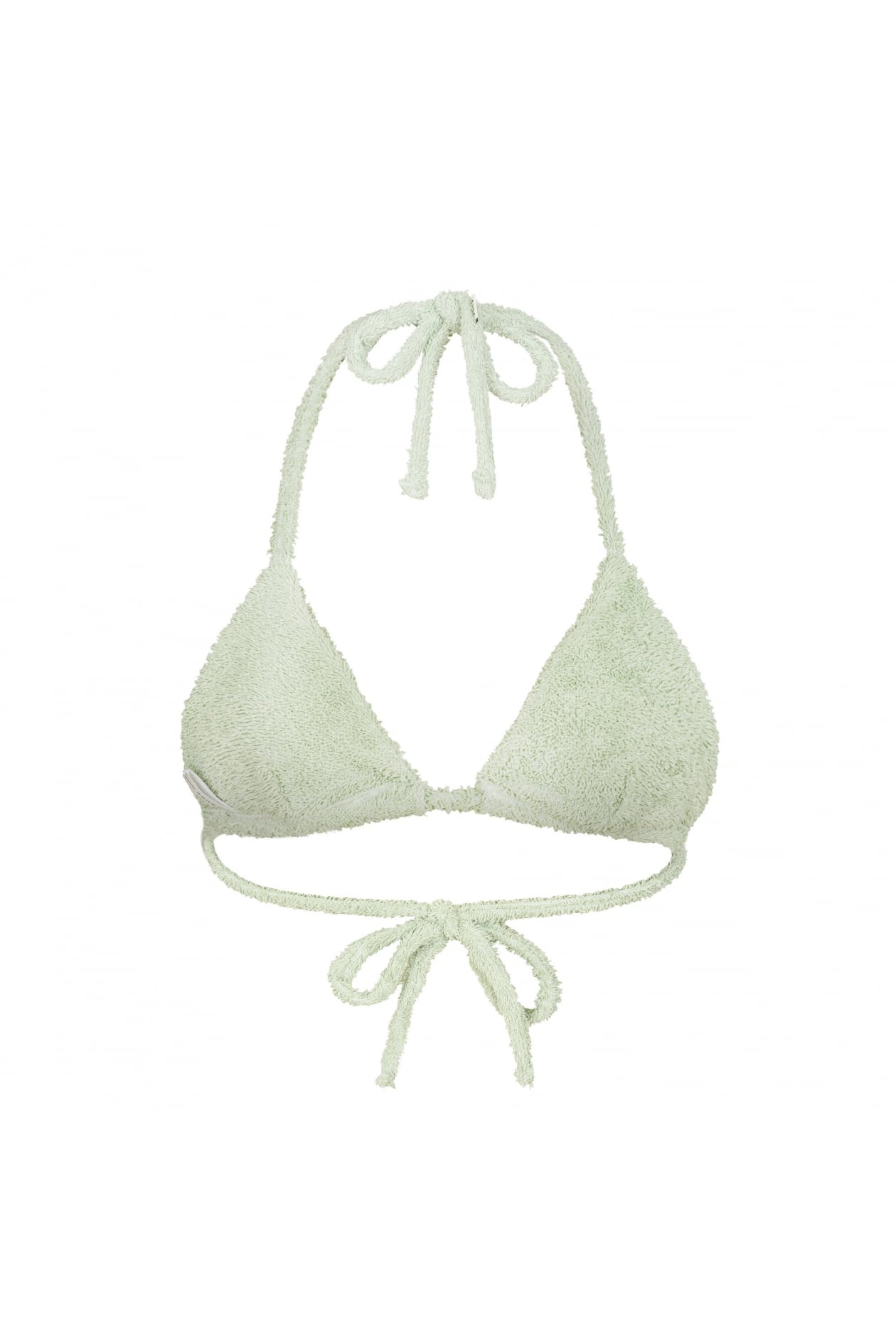 Frotte Triangle Bra - White Sage Frotte Triangle Bra - White Sage