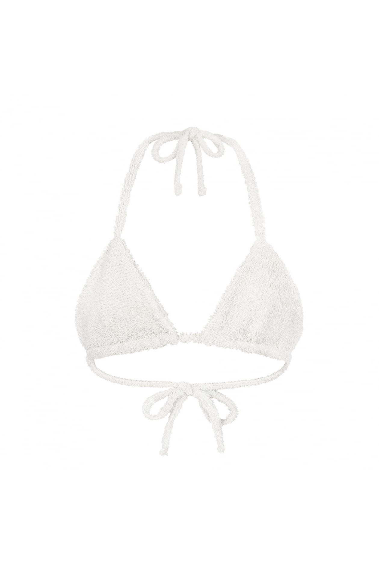 Frotte Triangle Bra - Vintage White Frotte Triangle Bra - Vintage White