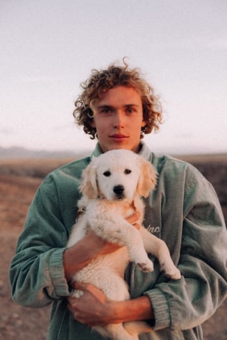 Cord Baseball Jacket -...