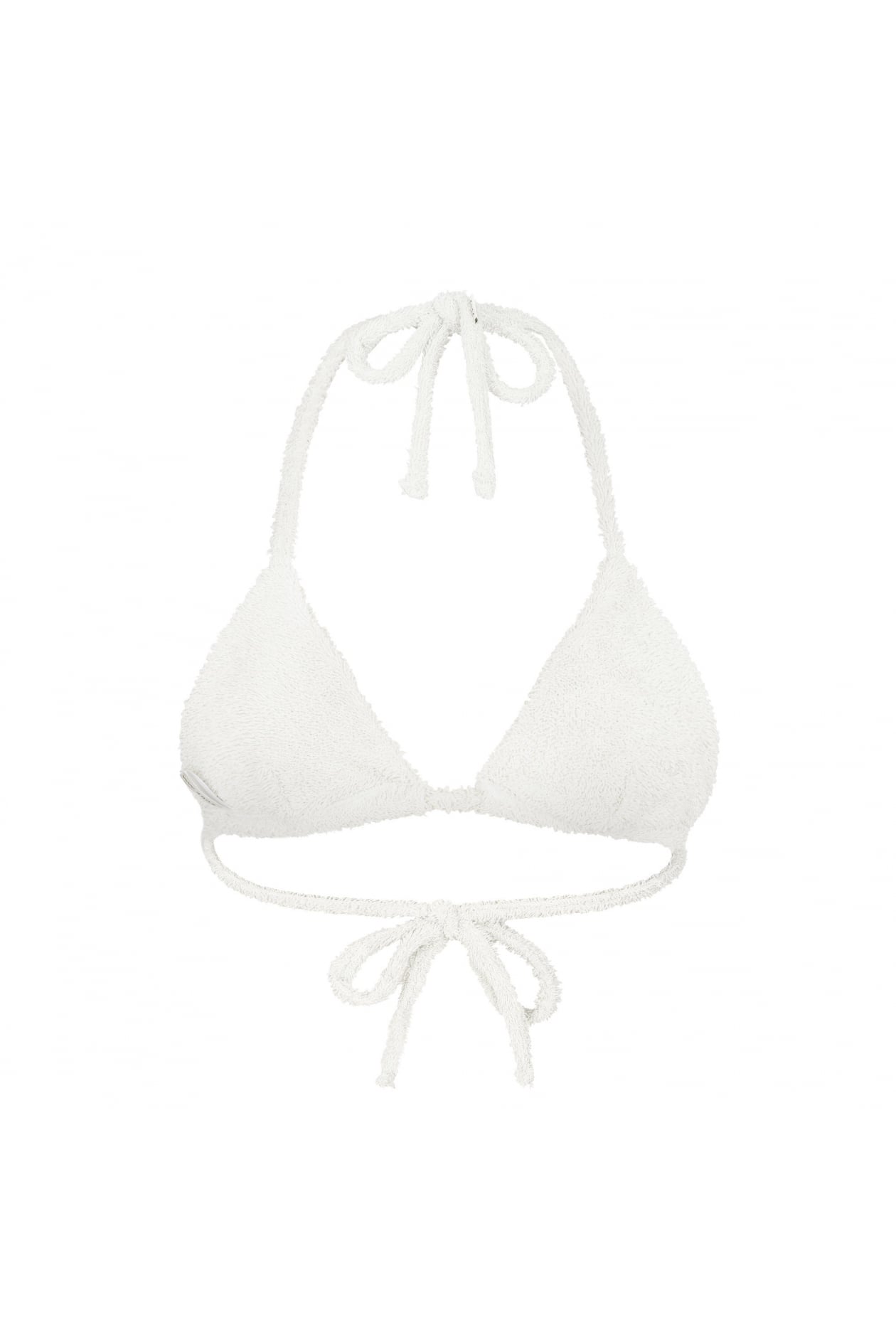 Frotte Triangle Bra - Vintage White Frotte Triangle Bra - Vintage White
