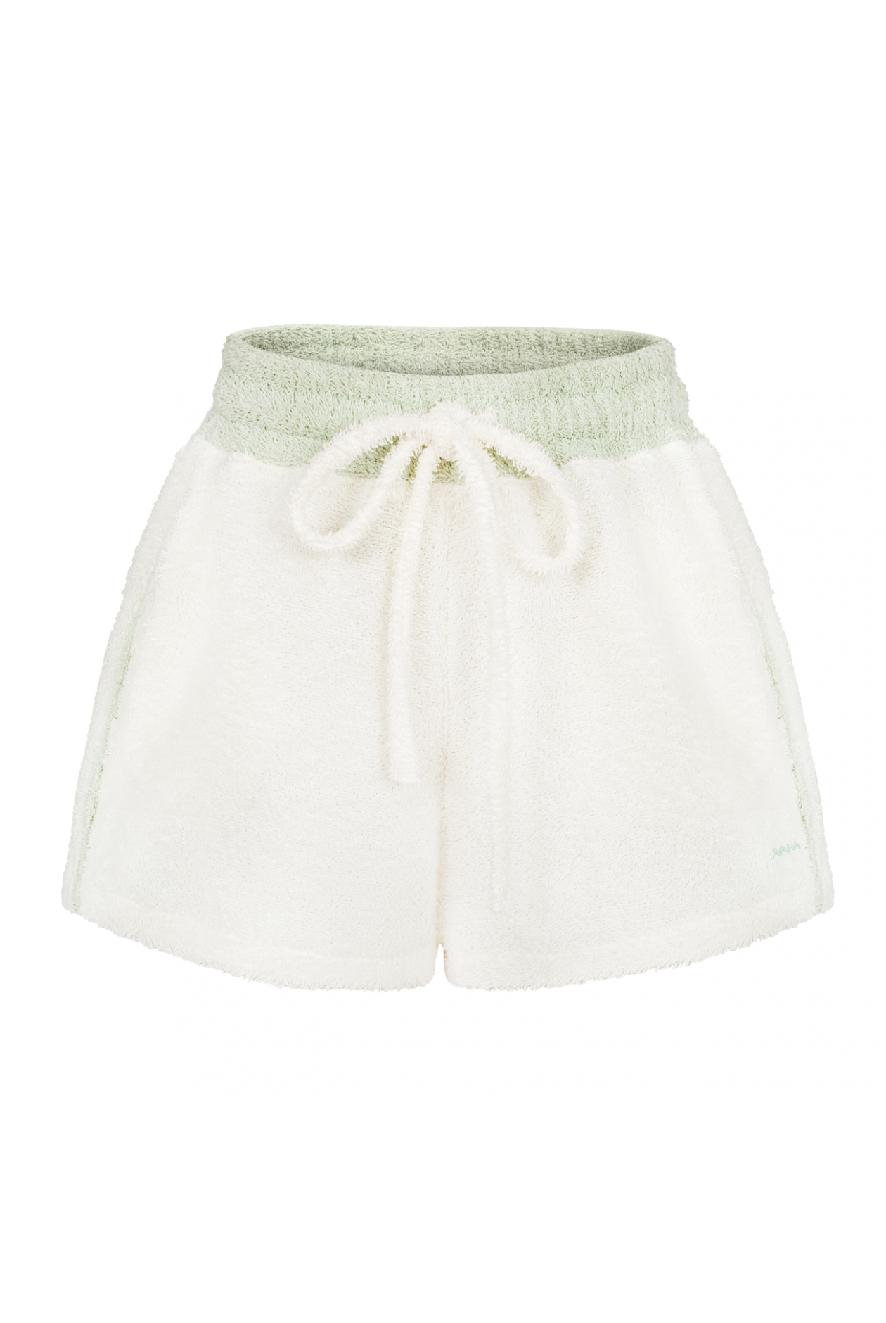 Frotte Shorts - Vintage White Frotte Shorts - Vintage White