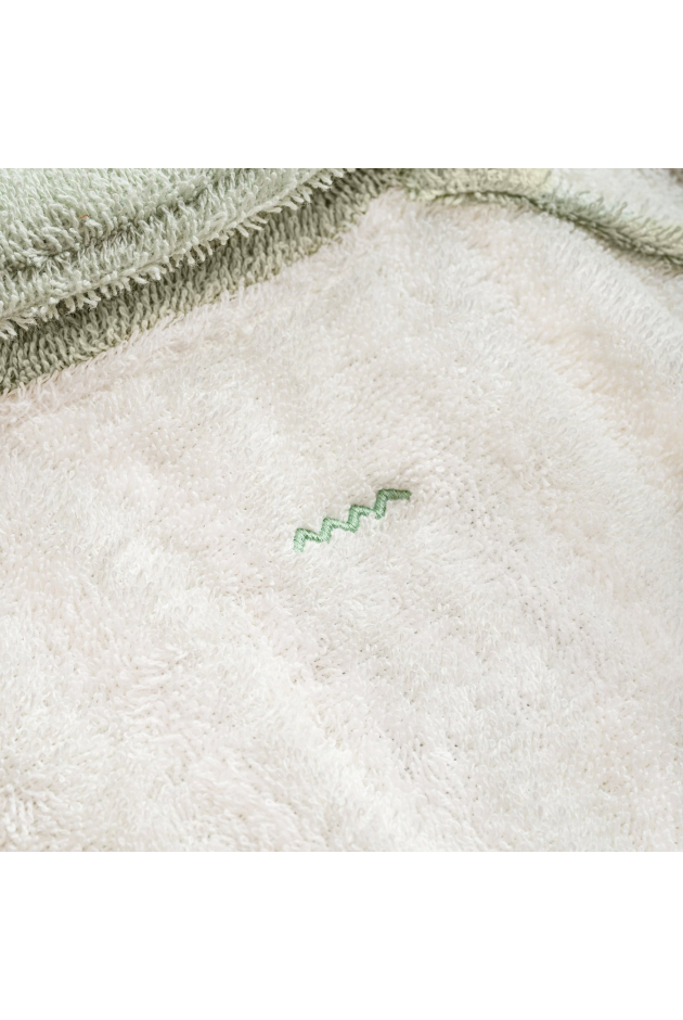 Frotte Polo Sweat - Vintage White Frotte Polo Sweat - Vintage White