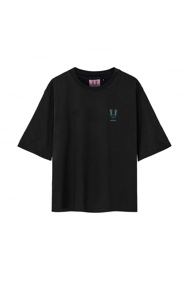 Tides And Minds Tee - Acid Black Tides And Minds Tee - Acid Black