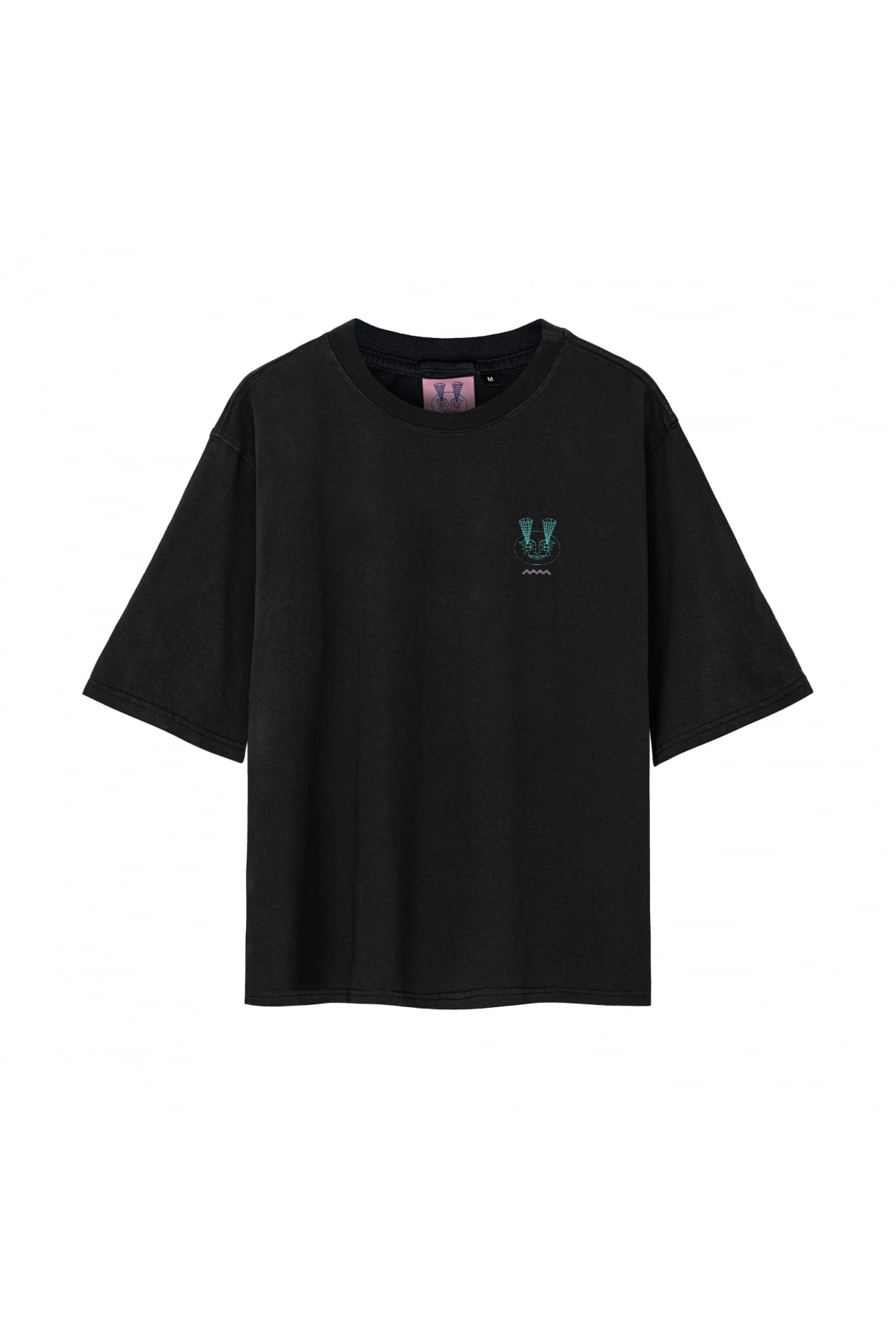 Tides And Minds Tee - Acid Black Tides And Minds Tee - Acid Black