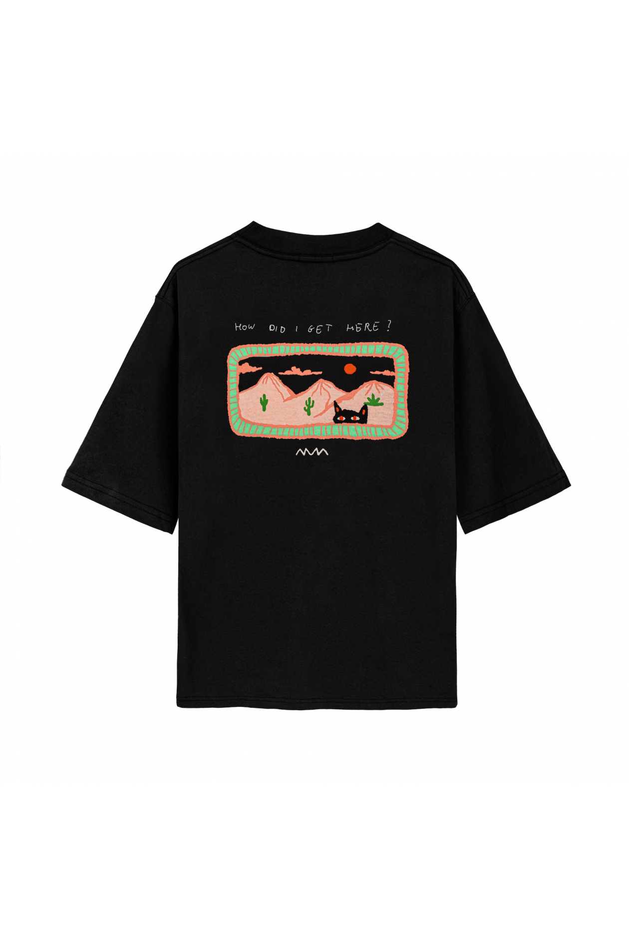 Lost In The Box Tee - Acid Black Lost In The Box Tee - Acid Black