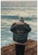 Cord Baseball Jacket - White Sage