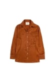 Cupro Loose Shirt - Copper Cupro Loose Shirt - Copper