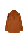 Cupro Loose Shirt - Copper