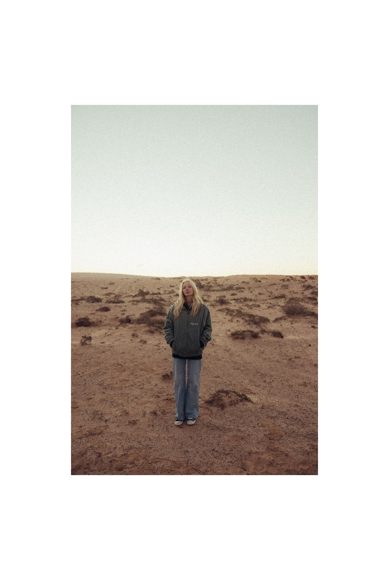 Cord Baseball Jacket - White Sage Cord Baseball Jacket - White Sage