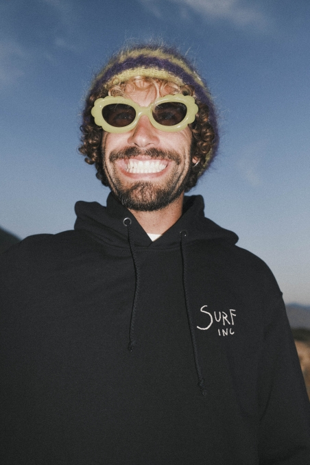 Flip Drip Beanie - Lime & Plum Flip Drip Beanie - Lime & Plum