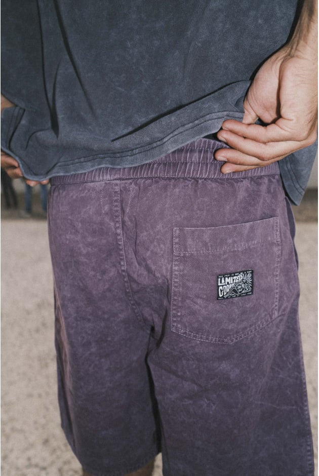 Clean Cut Shorts - Deep Purple Clean Cut Shorts - Deep Purple