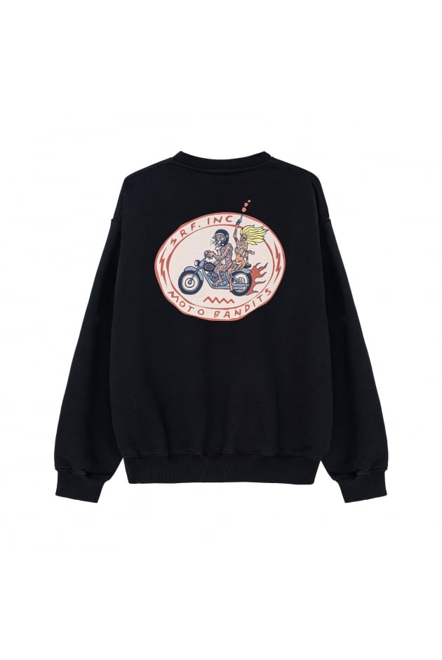 Moto Bandits Sweat - Acid Black Moto Bandits Sweat - Acid Black
