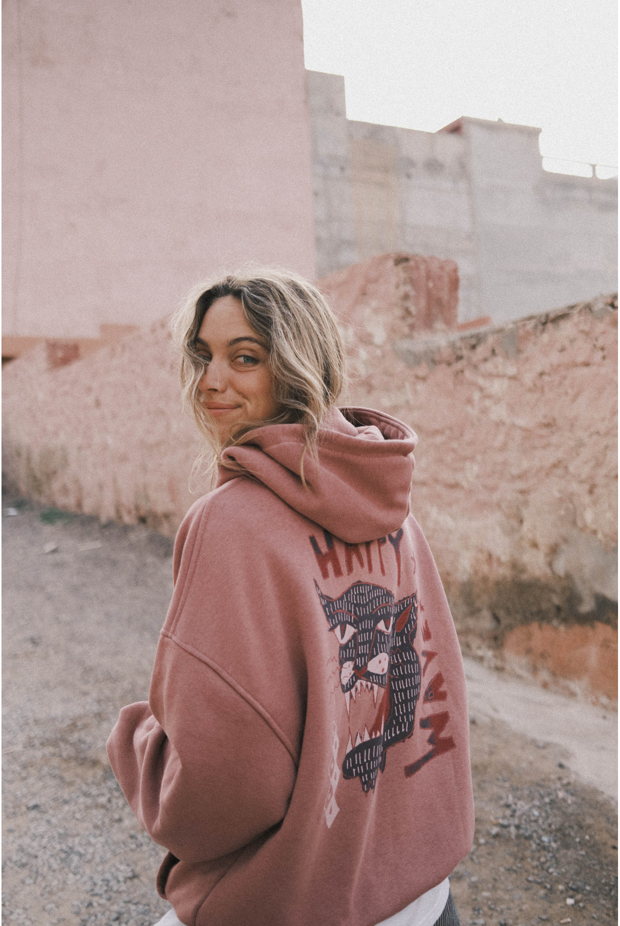 Happy Waver Hoodie - Raspberry Punch Happy Waver Hoodie - Raspberry Punch