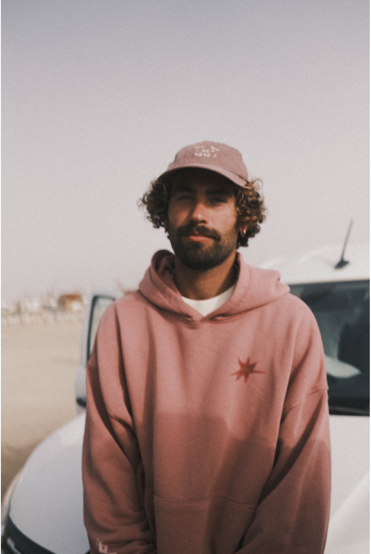 Happy Waver Hoodie - Raspberry Punch