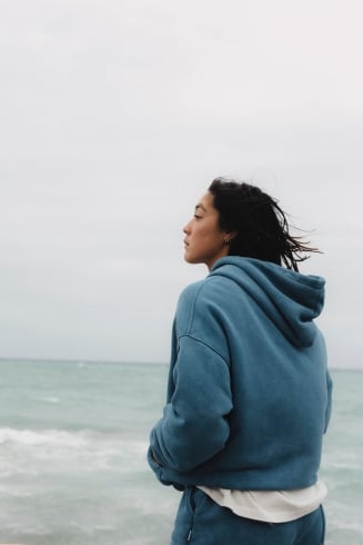 SRF Core Hoodie - Light Petrol