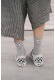 Just Pleasure Wool Socks - Light Grey