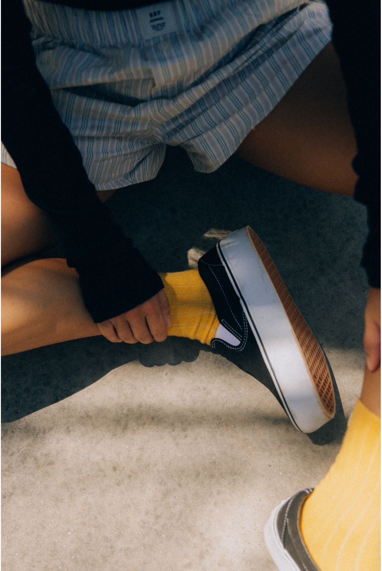 Just Pleasure Wool Socks - Lemon OG Just Pleasure Wool Socks - Lemon OG