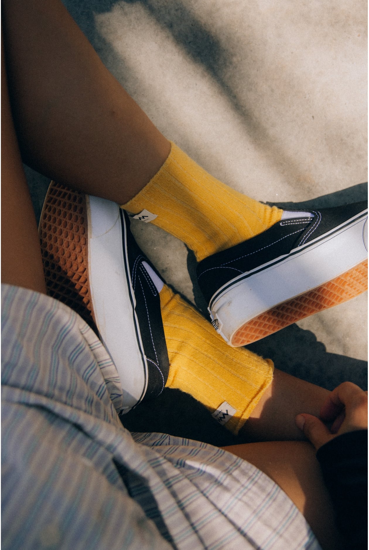 Just Pleasure Wool Socks - Lemon OG Just Pleasure Wool Socks - Lemon OG