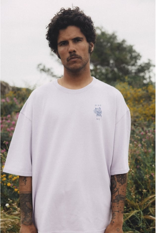 Wave Tiger Tee - Purple Haze Wave Tiger Tee - Purple Haze