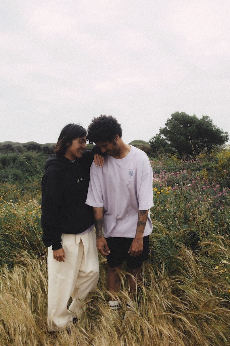 Wave Tiger Tee - Purple Haze